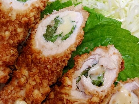 揚げないささ身と大葉のチーズ巻き・フライ用衣はこれ